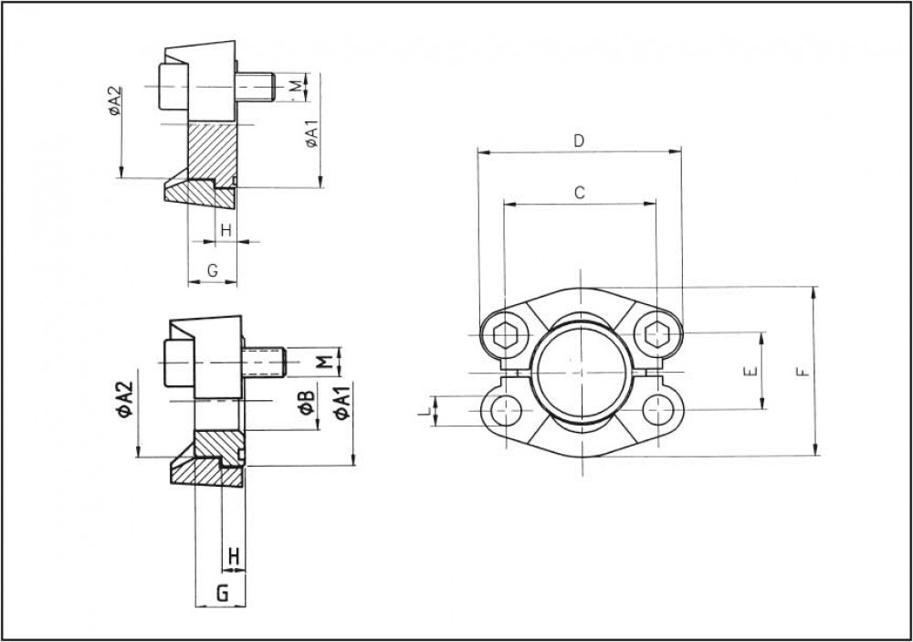 Sae Flanschbund Sae Iso 6162 Brw Fluidtechnik